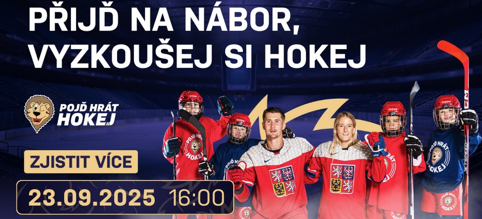 Pijte 25. z od 9 hodin s dtmi na hokejov nbor